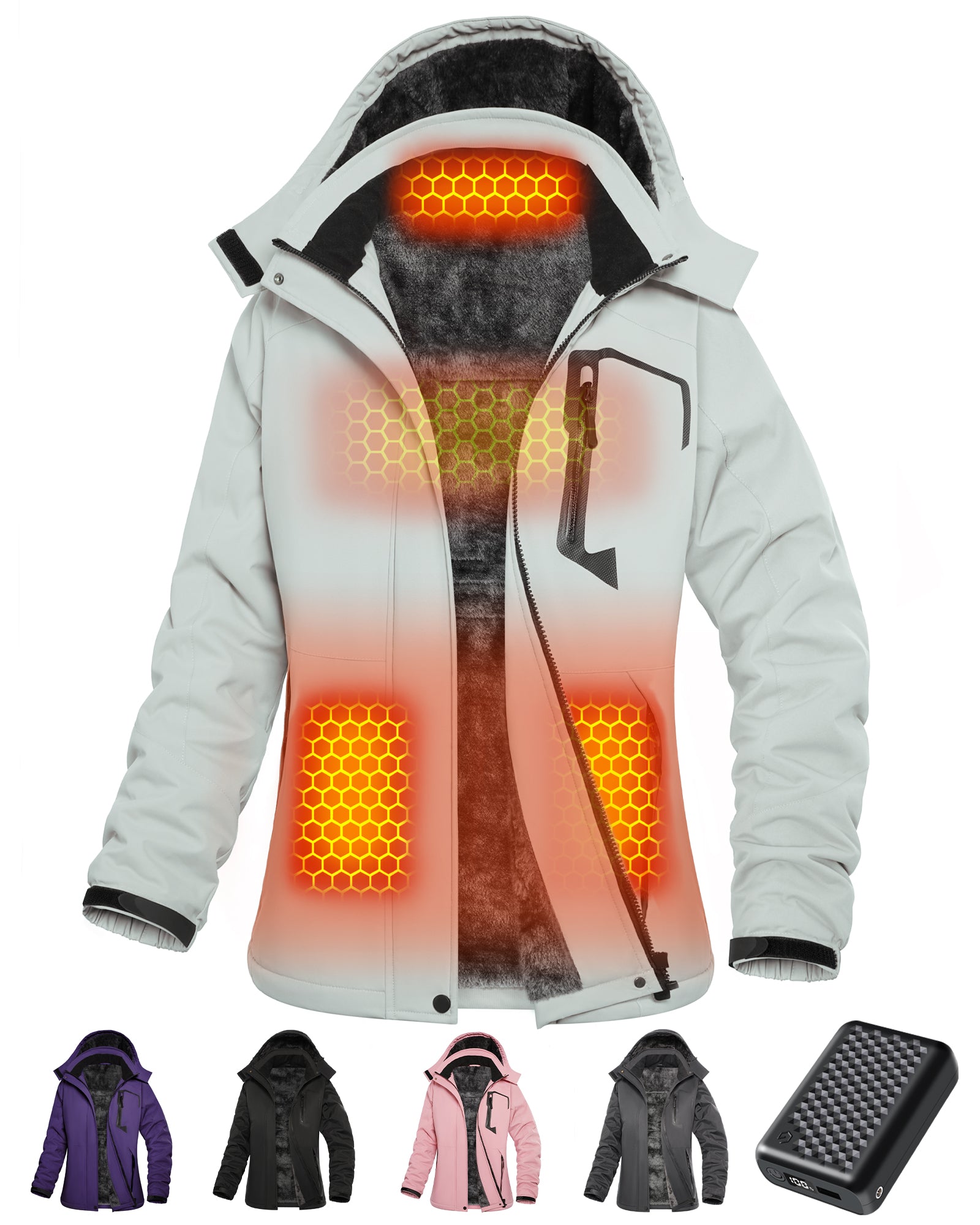 Women's Classic Graphene Heated Jacket (Hardshell) | WULCEA