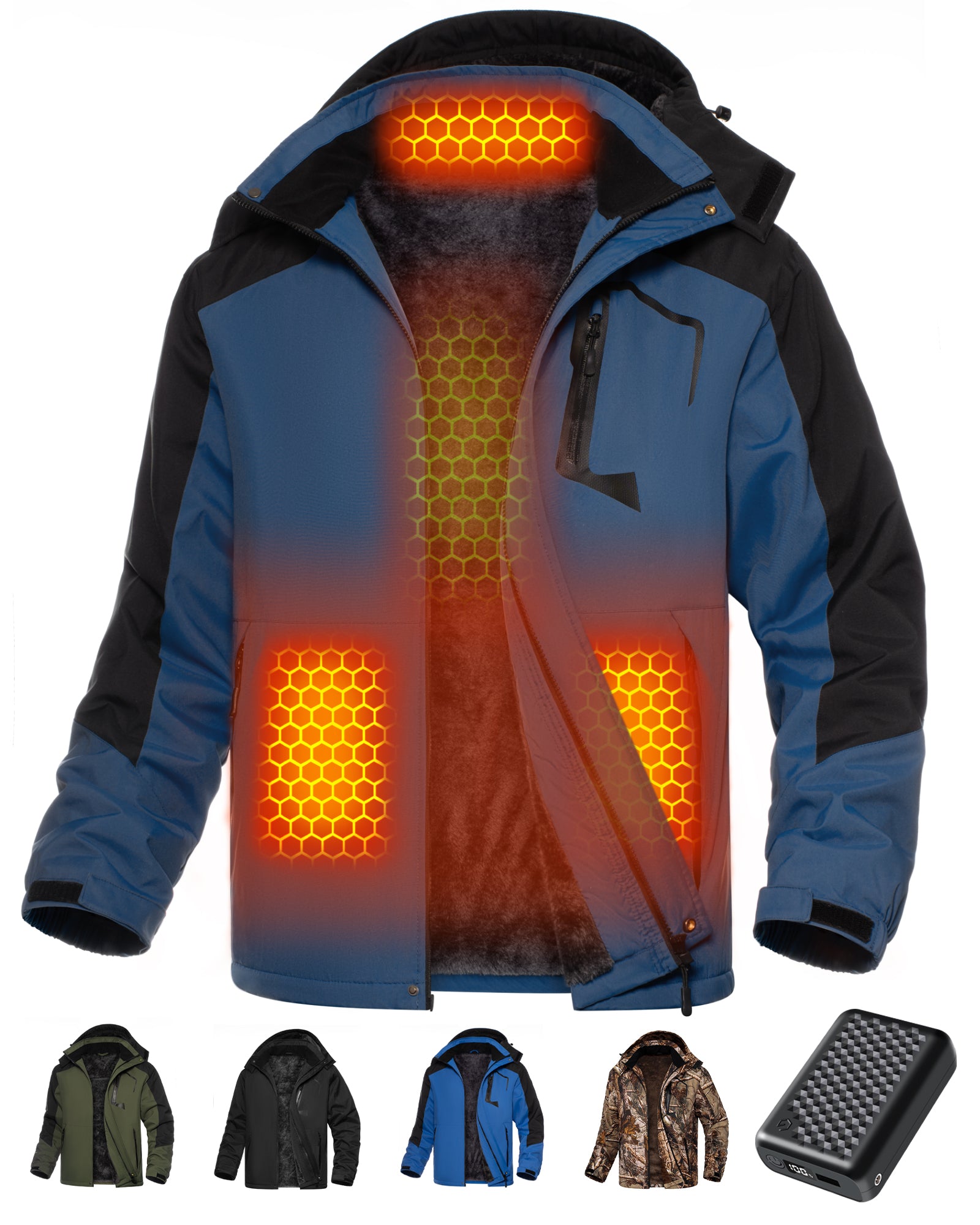 Men's Classic Graphene Heated Jacket (Hardshell) | WULCEA