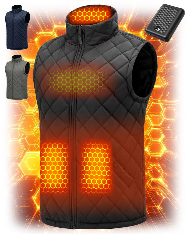 Men's Heated Vest (Thicken Fleece)